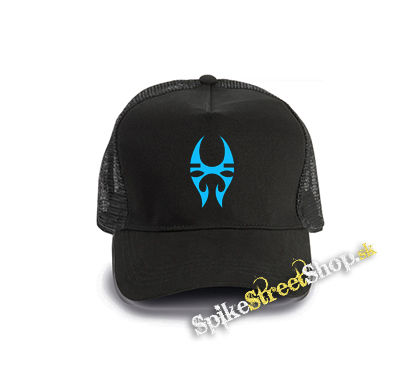SOULFLY - Blue Crest - čierna bavlnená sieťkovaná šiltovka model "Trucker Cap"