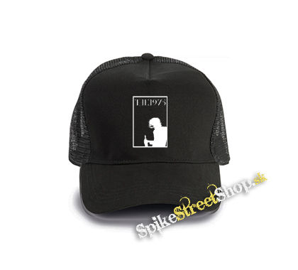 THE 1975 - Matty Wine Silhouette - čierna bavlnená sieťkovaná šiltovka model "Trucker Cap"