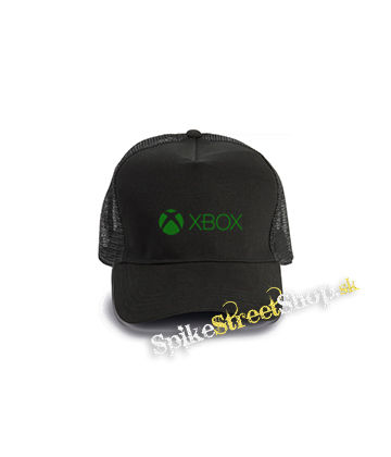 XBOX - Logo Motive 2 - čierna bavlnená sieťkovaná šiltovka model "Trucker Cap"