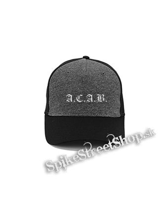 ACAB - šedočierna bavlnená šiltovka