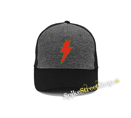 ACDC - Power Up Sign Crest Logo - šedočierna bavlnená šiltovka