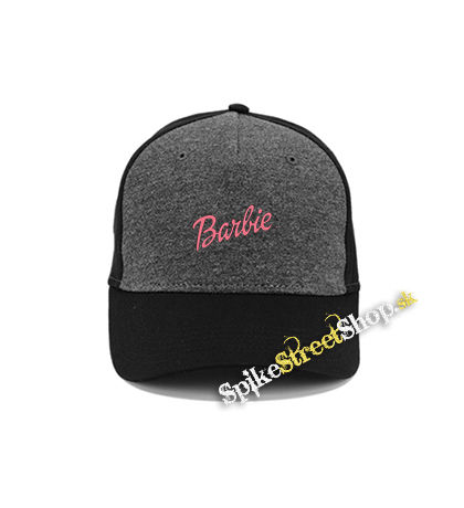BARBIE - šedočierna bavlnená šiltovka