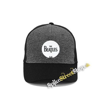 BEATLES - Drum Logo - šedočierna bavlnená šiltovka