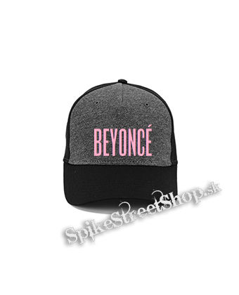 BEYONCÉ - šedočierna bavlnená šiltovka