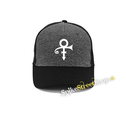 PRINCE - Signature 1958-2016 - šedočierna bavlnená šiltovka
