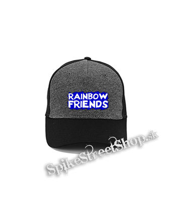 RAINBOW FRIENDS - šedočierna bavlnená šiltovka