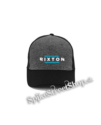 RIXTON - Logo - šedočierna bavlnená šiltovka