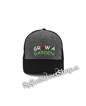 ROBLOX - Grow A Garden - šedočierna bavlnená šiltovka