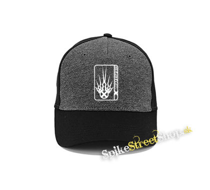 STATIC-X - Logo Symbol - šedočierna bavlnená šiltovka
