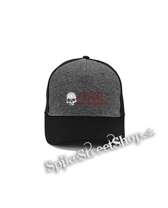 THE DEAD DAISIES - Logo Skull - šedočierna bavlnená šiltovka
