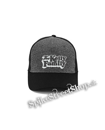 THE KELLY FAMILY - Logo - šedočierna bavlnená šiltovka