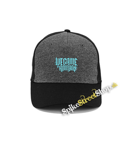 WE CAME AS ROMANS - Cyan Logo - šedočierna bavlnená šiltovka