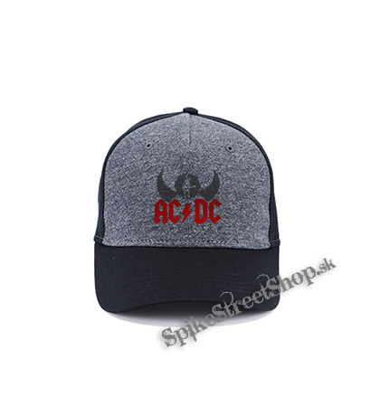 ACDC - Black Ice Angus Silhouette - šedočierna bavlnená šiltovka