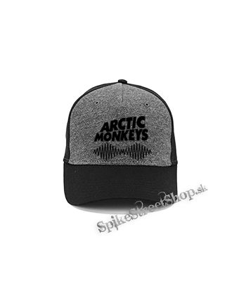 ARCTIC MONKEYS - Logo - šedočierna bavlnená šiltovka