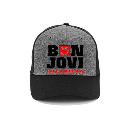 BON JOVI - Have A Nice Day - šedočierna bavlnená šiltovka