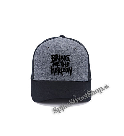 BRING ME THE HORIZON - Painted Logo - šedočierna bavlnená šiltovka