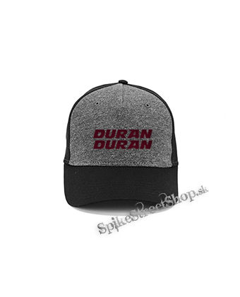 DURAN DURAN - Pink Logo - šedočierna bavlnená šiltovka