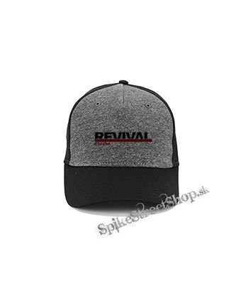 EMINEM - Revival - šedočierna bavlnená šiltovka