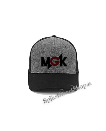 MACHINE GUN KELLY  - Logo Crest - šedočierna bavlnená šiltovka