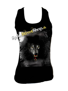 WOLF COLLECTION - Vlk v lese - Ladies Vest Top