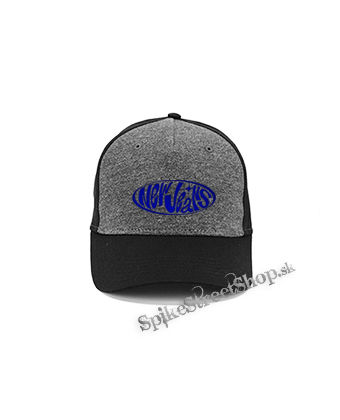NEWJEANS - Blue Logo - šedočierna bavlnená šiltovka