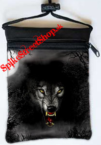 WOLF COLLECTION - Vlk v temnom lese - Náprsná kapsička