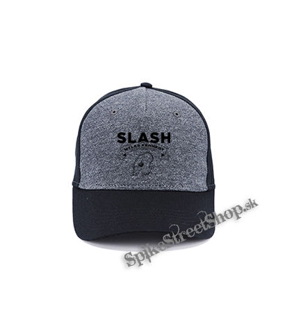 SLASH - Conspirators Myles Kennedy Face - šedočierna bavlnená šiltovka