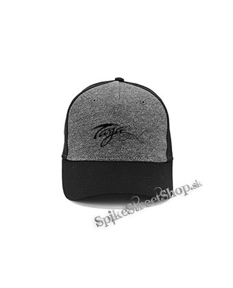 TARJA - Logo - šedočierna bavlnená šiltovka