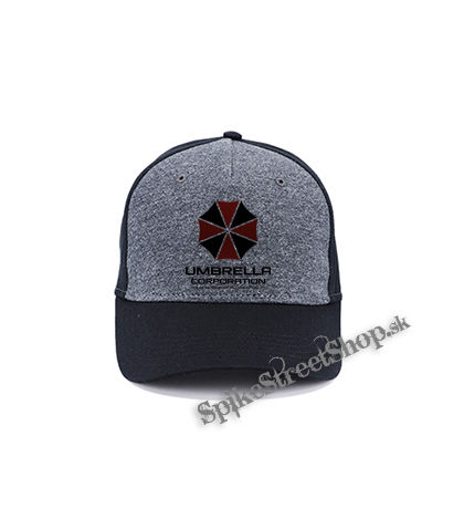 UMBRELLA CORPORATION - Our Business Is Life Itself - šedočierna bavlnená šiltovka