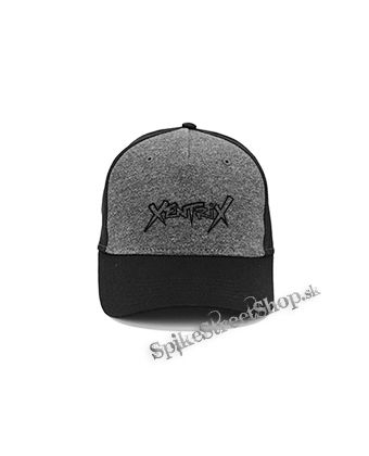XENTRIX - Logo - šedočierna bavlnená šiltovka