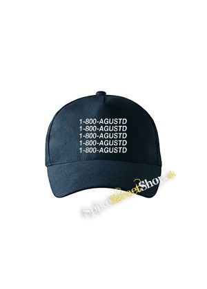 AGUST D - 1-800-AGUST D - tmavomodrá šiltovka