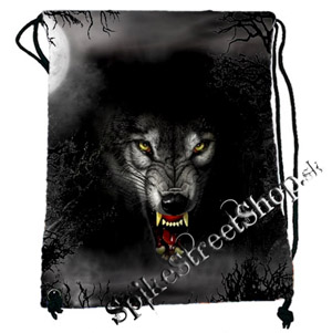 Školský chrbtový vak WOLF COLLECTION - Vlk a temný les