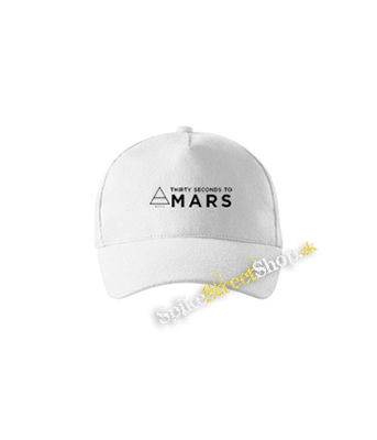 30 SECONDS TO MARS - Logo Motive 2 - biela šiltovka