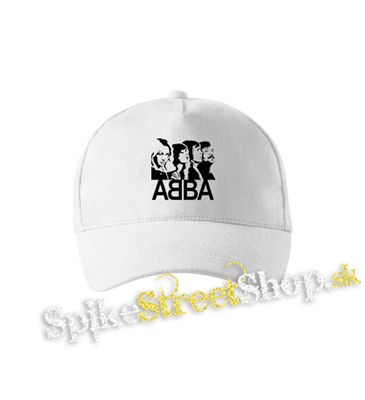 ABBA - Band - biela šiltovka