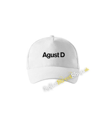AGUST D - Logo - biela šiltovka