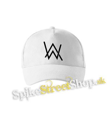 ALAN WALKER - Logo - biela šiltovka