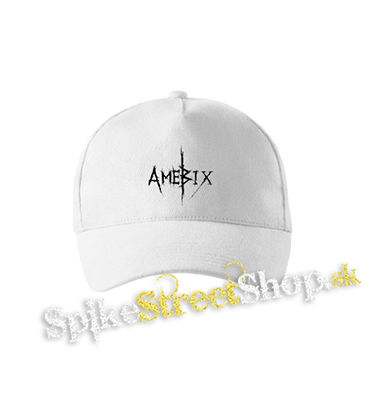 AMEBIX - Logo - biela šiltovka