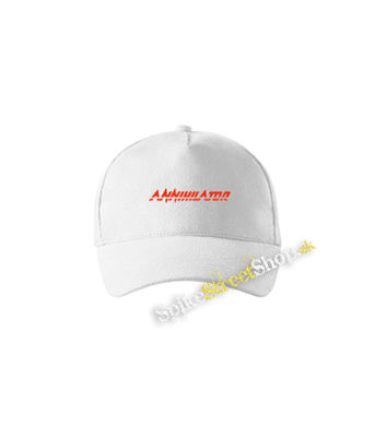 ANNIHILATOR - Logo Red - biela šiltovka