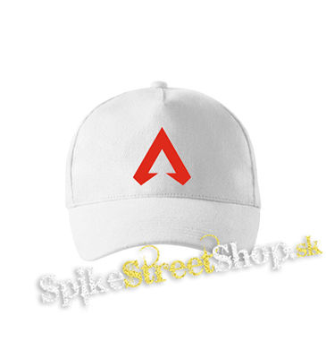 APEX LEGENDS - Red Logo - biela šiltovka