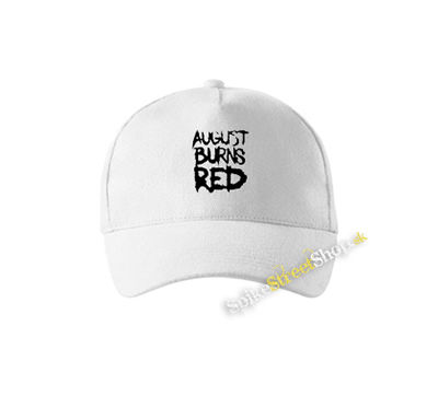 AUGUST BURNS RED - Big Logo - biela šiltovka