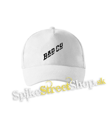 BAD COMPANY - Logo - biela šiltovka