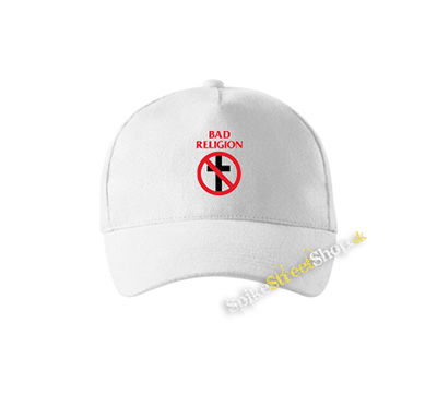 BAD RELIGION - Logo - biela šiltovka