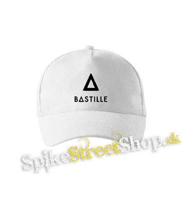 BASTILLE - Logo - biela šiltovka