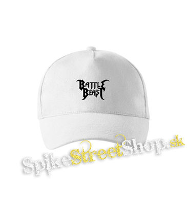 BATTLE BEAST - Logo - biela šiltovka
