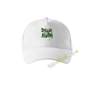 BILLIE EILISH - Painted Graffiti Logo - biela šiltovka