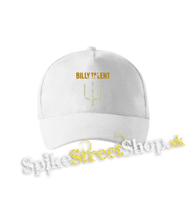 BILLY TALENT - Logo Yellow Green - biela šiltovka