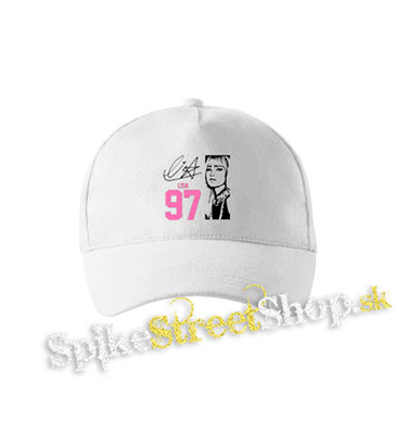 BLACKPINK - Lisa 97 Signature Portrait - biela šiltovka