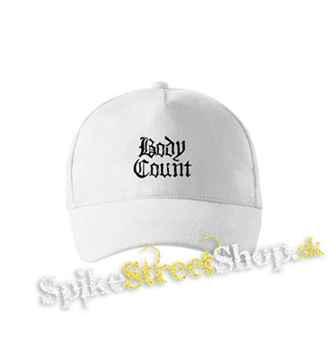 BODYCOUNT - Logo - biela šiltovka