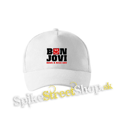 BON JOVI - Have A Nice Day - biela šiltovka