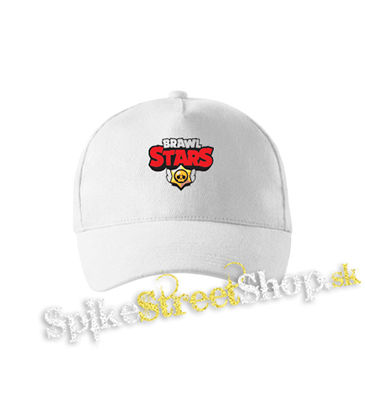BRAWL STARS - Red Gold Logo - biela šiltovka